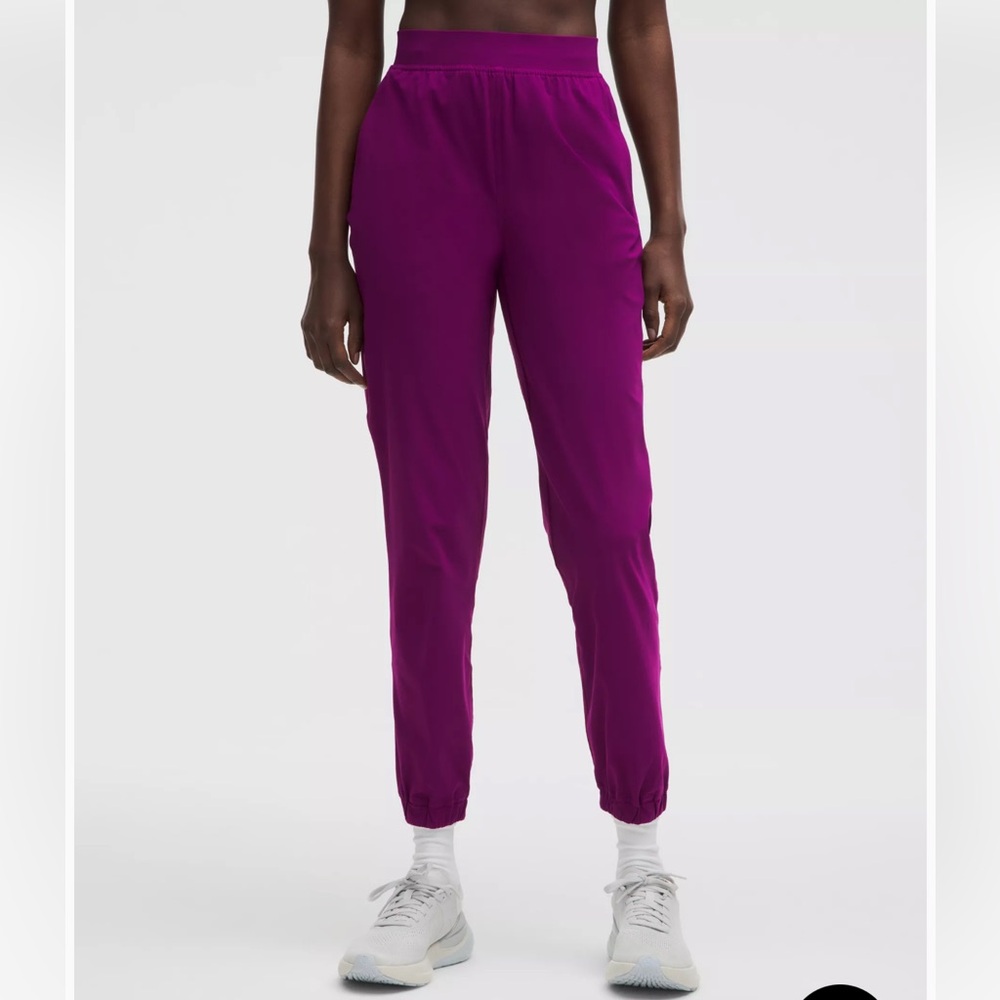 Lululemon Adapted State High-Rise Jogger Regular Size 4 Chilled Grape NWT - Picture 2 of 12